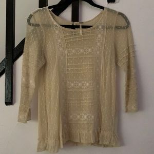Lace Free People Top